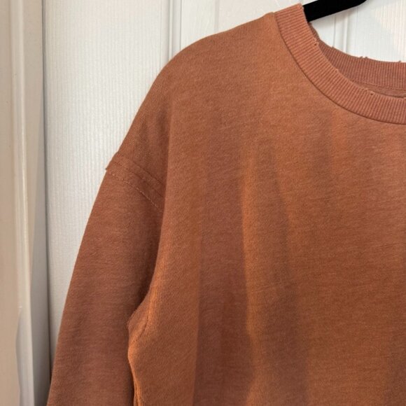 NWT Art Class Girl's Crewneck Pullover Sweatshirt, Size L (10/12), Blush Brown - Picture 2 of 16